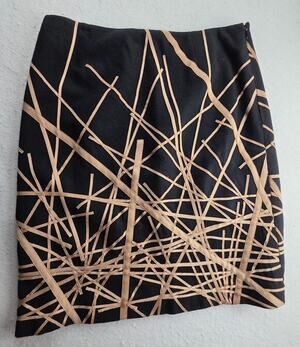 Carlisle Wool Mini Skirt Pencil Size 10